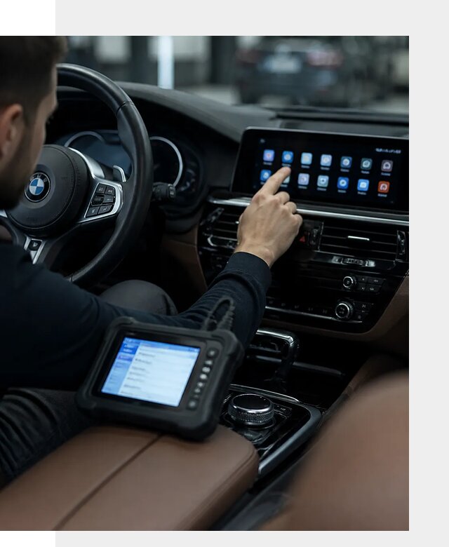 Установка приложений и мультимедиа сервисов BMW в Рыбинске