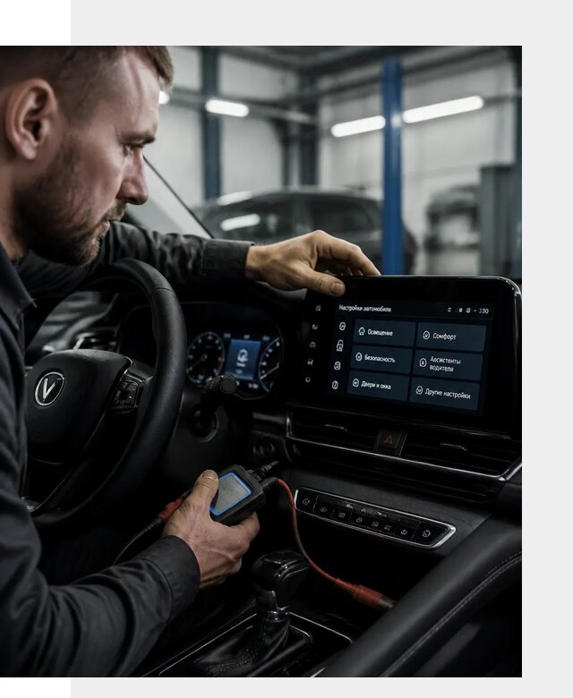 Русификация Changan CS55 и мультимедиа под ключ в Рыбинске