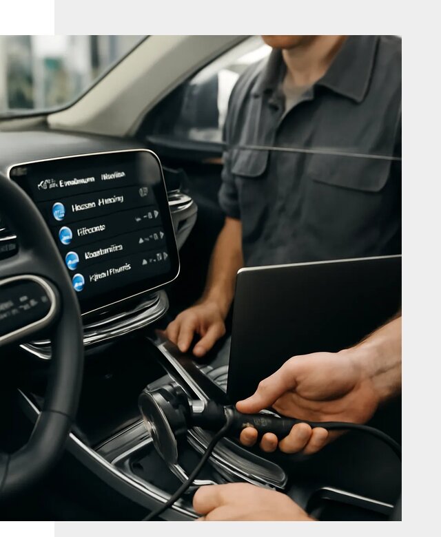 Установка приложений Geely для мультимедиа автомобиля в Рыбинске