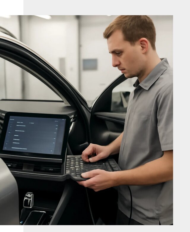 Русификация мультимедиа автомобилей Lynk Co в Рыбинске