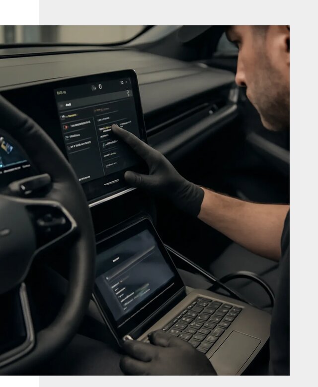 Русификация приборной панели Rising автомобиля в Рыбинске