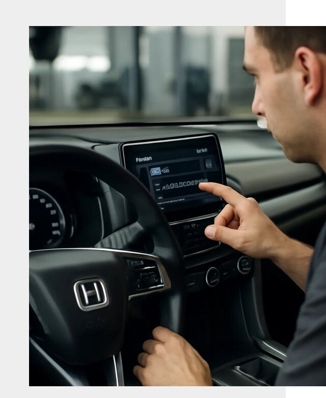 Русификация панели приборов Honda в Рыбинске по цене 5204 ФастМобиль-Рбн