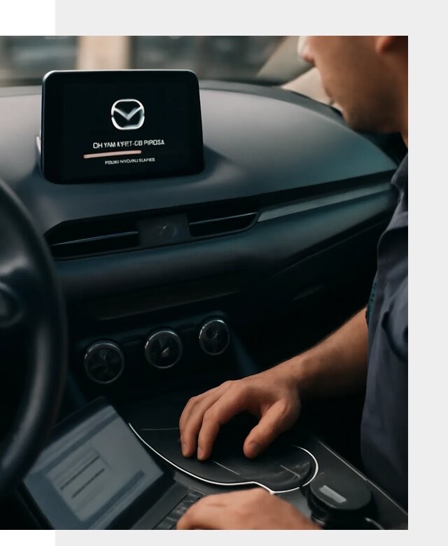 Установка приложений Mazda на мультимедийную систему в Рыбинске